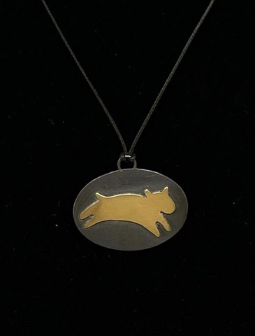 Leaping Animal Pendant