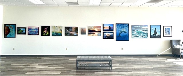 "Echoes of the Deep: Water's Artistic Voice" Juried group art exhibition-January 9th-February 6th, 2026