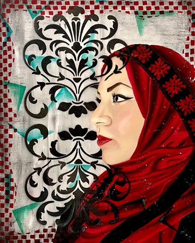 "Jordanian Nashmiyah" by Nadia Alkhun
