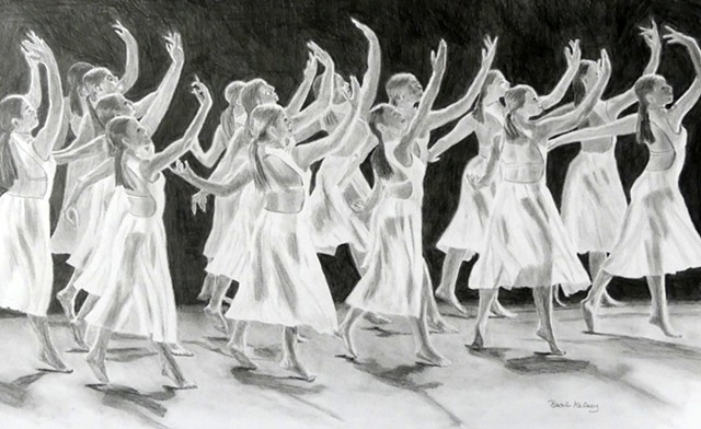 "The Dancers" By Barbara Kelsey