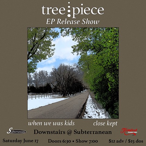 Tree Piece Album Release Flyer