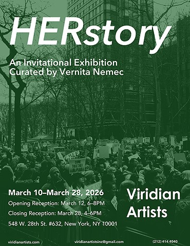 Mar 10 - 28: ‘HERstory’ at ViridianArtists, New York