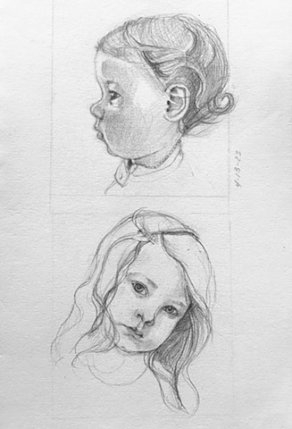 Drawing of children