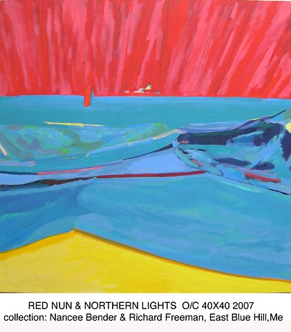 RED NUN AND NORTHERN LIGHTS