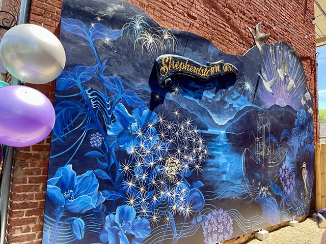 "CELEBRATE SHEPHERDSTOWN" MURAL