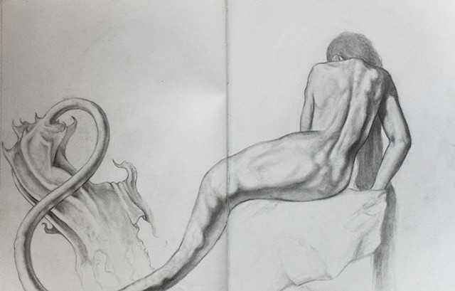 (Altered) Roberto Ferri Anatomy Study