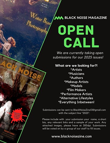 Open Call for 2025 Issues!