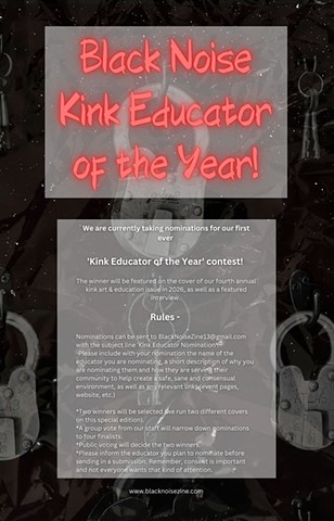 Kink Educator of the Year contest!