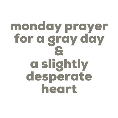 monday prayer 