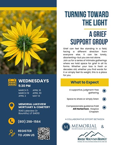 Spring 2025 Community Grief Support Group