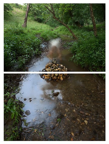 Pyramid in Creek