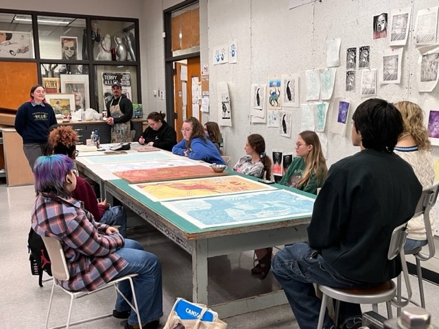 Visiting Artist Print Workshop, McNeese State University