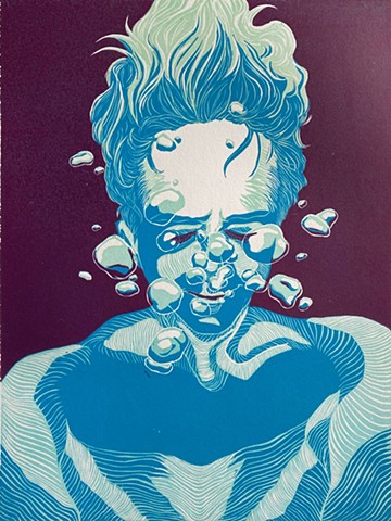 Submersion in Blue