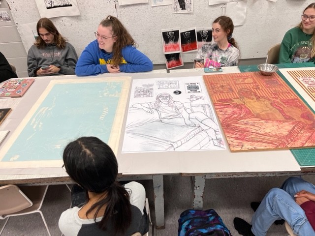 Visiting Artist Print Workshop, McNeese State University
