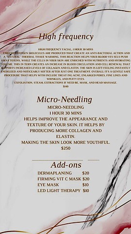 High Frequency/ Micro-Needling