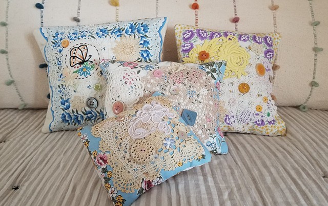 Granny Chic pillows