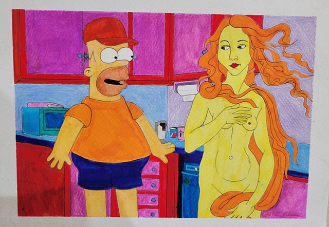 Homer Loves Venus