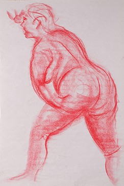Gesture In Red