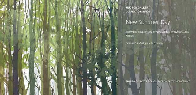 New Summer Day Exhibition at Hudson Gallery