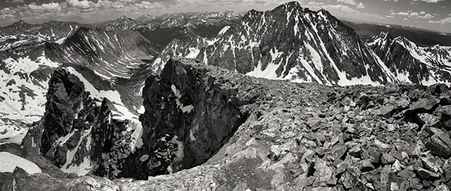 Summit View from North Apostle Peak