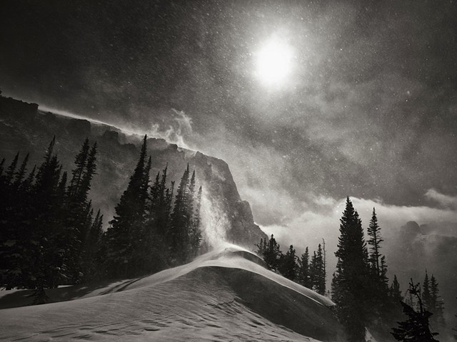 Blowing Snow and Ice Plume