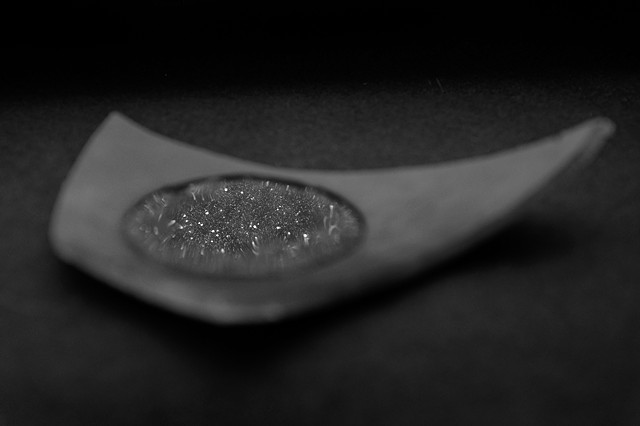 A Shard Full of Stars | Plastic fragment from an unknown object, perhaps a spherical lighting fixture