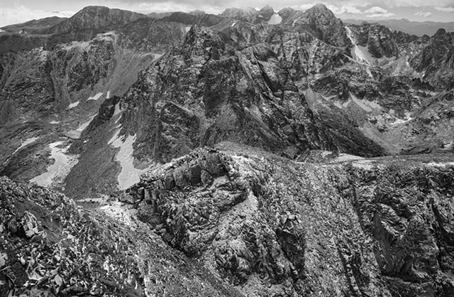 Hoar Frost Encases the Indian Peaks