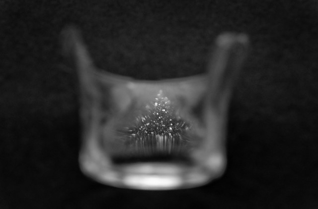 A Votive Full of Stars | Tealight candle holder, sheared in half