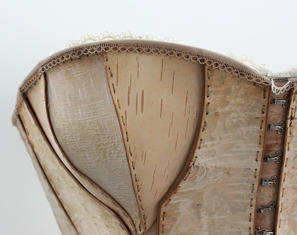 Birch Bark Corset