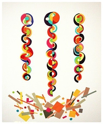 The Halves , mixed Meda by Emily Cammarata.