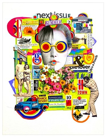 Summer Issue, Mixed Media by Emily Cammarata