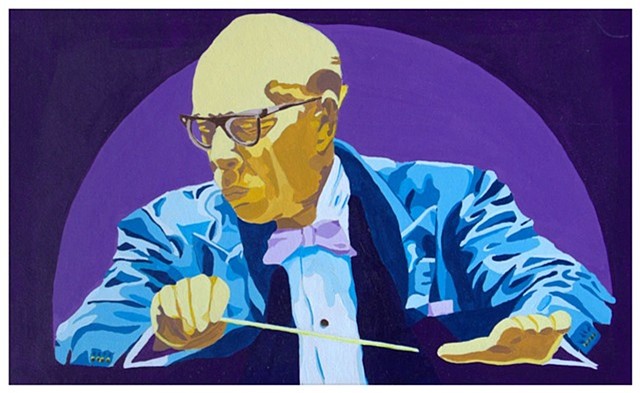 The Conductor, Emily Cammarata Art Studio Collection by Emily Cammarata.