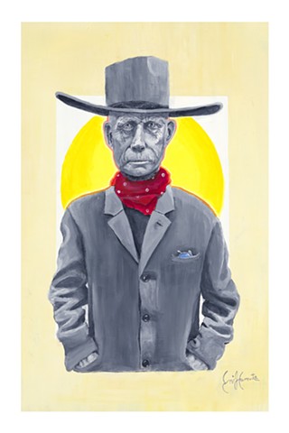 SUNSHINE COWBOY 12X18