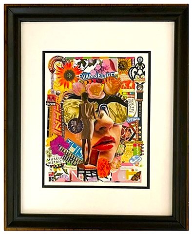 Evangeline. Mixed Media on Strathmore Board by Emily Cammarata.