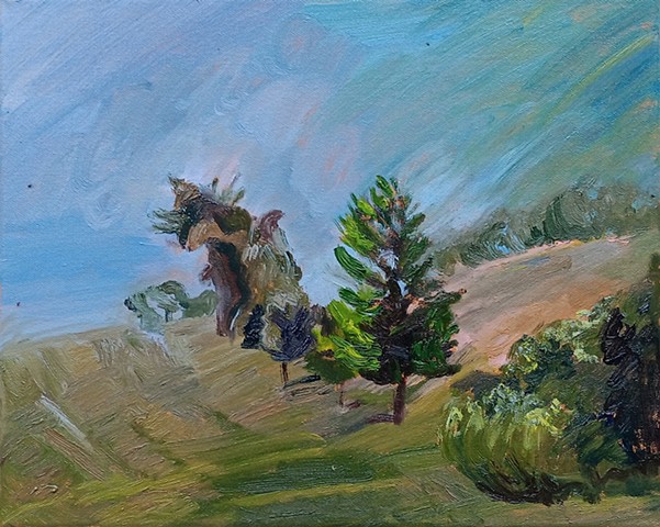 August Pastel Hill