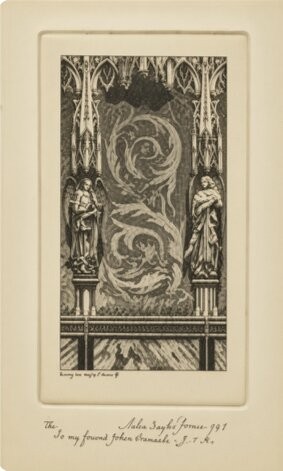 John Taylor Arms, 'Choir Stalls of the Cathedral of St. Cecilia, Albi'