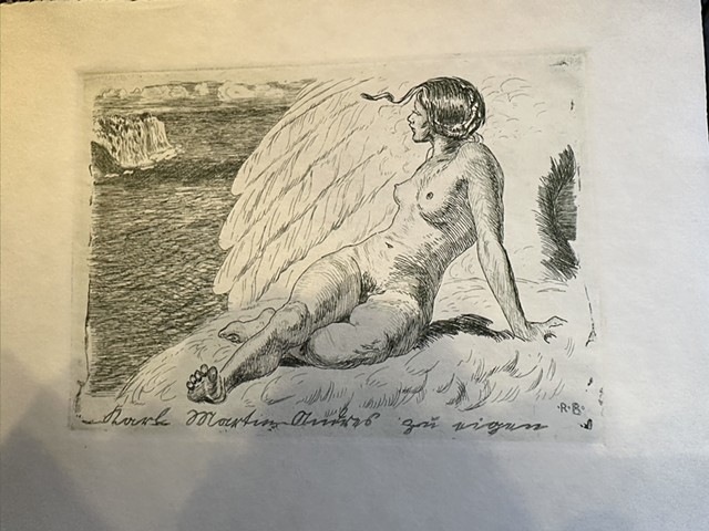 'Nude on the Grass' by Robert Budzinski