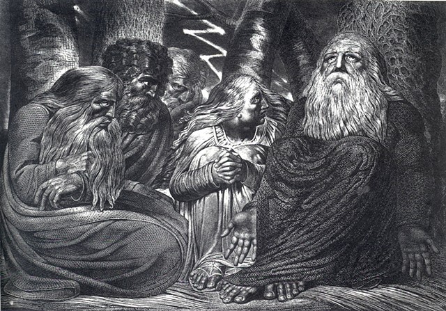 William Blake, 'Job's Tormentors'