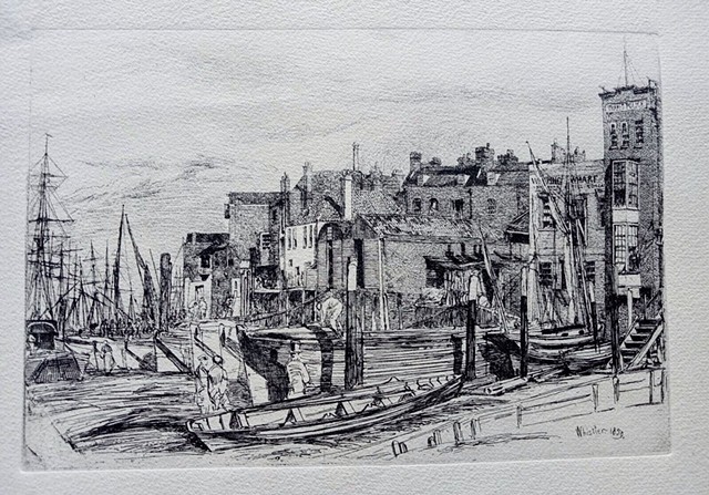 'Thames Police' by James McNeill Whistler