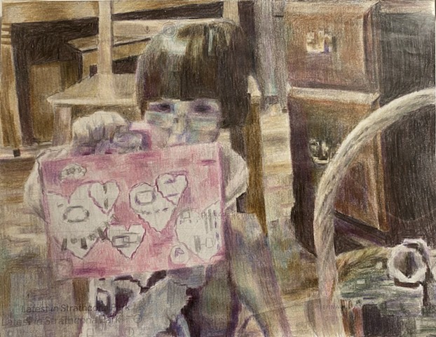 Mixed Media/Pencil Crayon