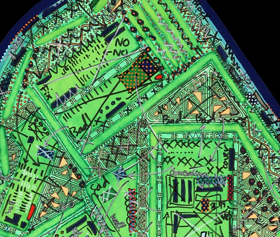 DETAIL OF: An Island Unto Itself #2 (Dismiss, violate, debase & despoil)