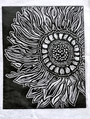 Sunflowers Left 