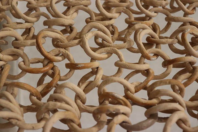 Ceramic chain certain close up -thesis