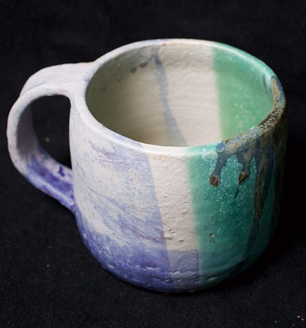 5 glazed dipped mug