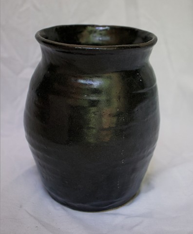 Alberta Black vase