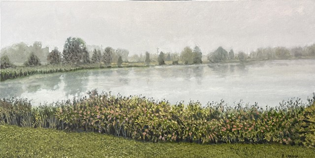 Fog Over White Oak Lake