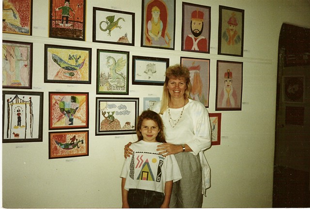 Artist Mother & Daughter