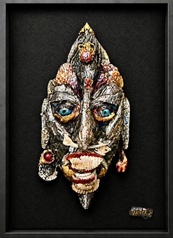 Mask - She the Warrior 