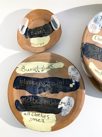 Detail Burnt Buoys