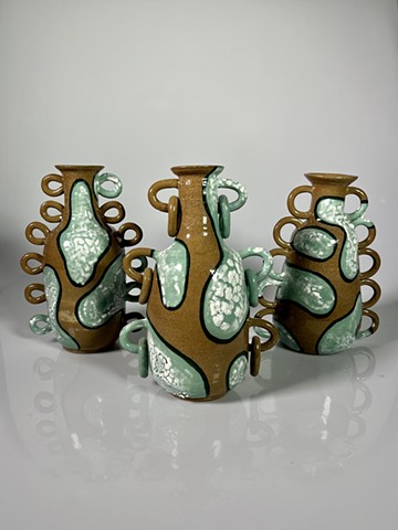 Ceramic artwork Nock Tahlia Undarlegt ceramic art fine art sculpture visual art clay  Australian artists 